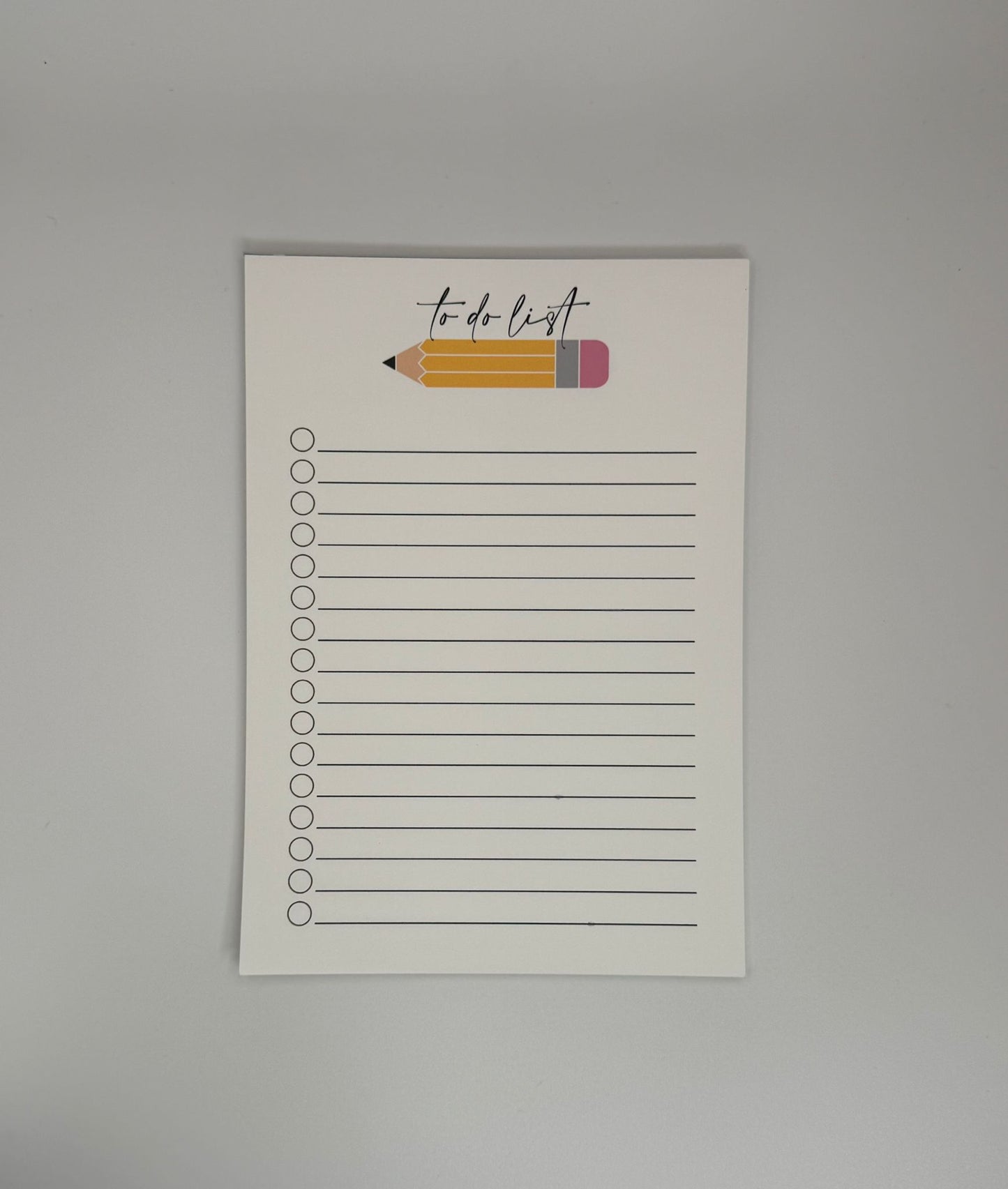 Handmade Teachers Notepad